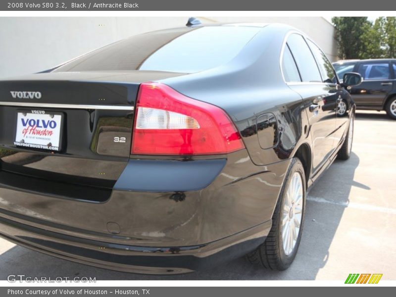 Black / Anthracite Black 2008 Volvo S80 3.2