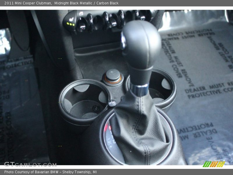 Midnight Black Metallic / Carbon Black 2011 Mini Cooper Clubman