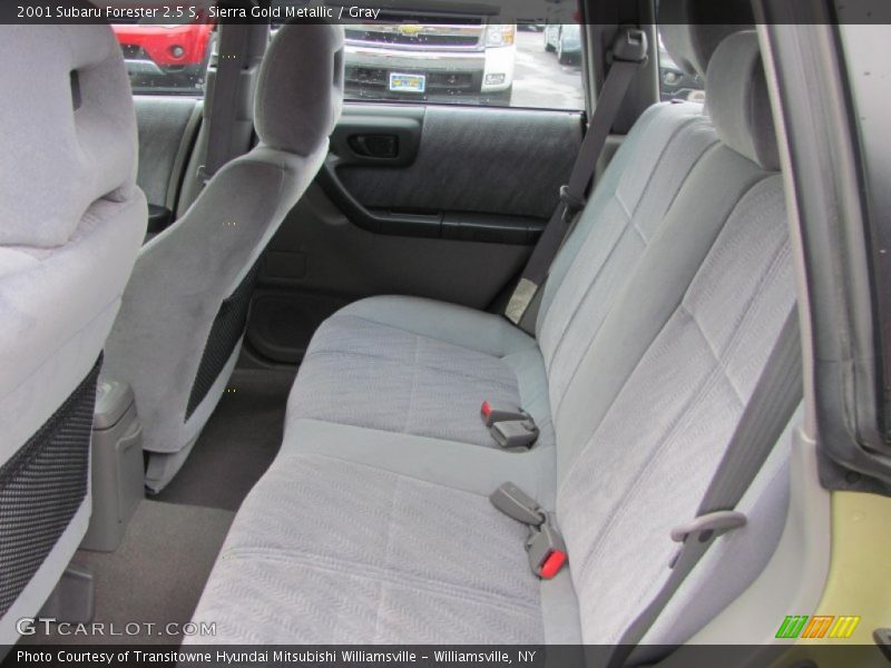 Sierra Gold Metallic / Gray 2001 Subaru Forester 2.5 S