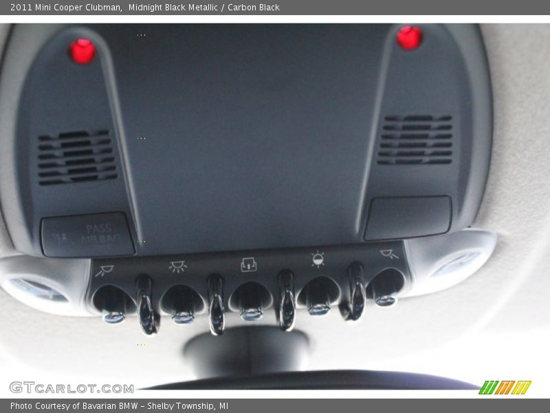 Midnight Black Metallic / Carbon Black 2011 Mini Cooper Clubman