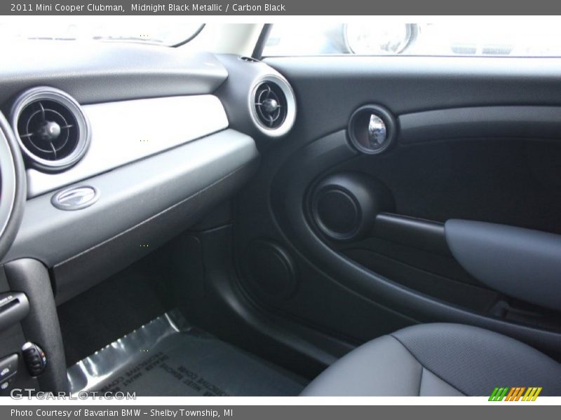 Midnight Black Metallic / Carbon Black 2011 Mini Cooper Clubman