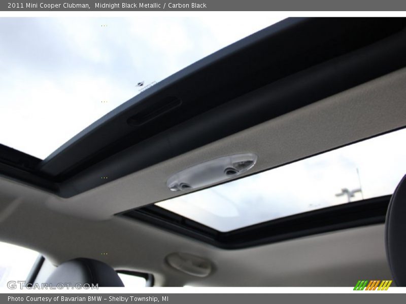 Midnight Black Metallic / Carbon Black 2011 Mini Cooper Clubman