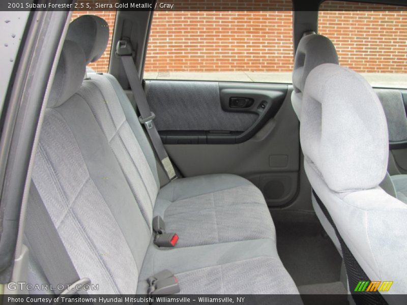 Sierra Gold Metallic / Gray 2001 Subaru Forester 2.5 S