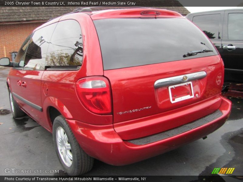 Inferno Red Pearl / Medium Slate Gray 2005 Chrysler Town & Country LX