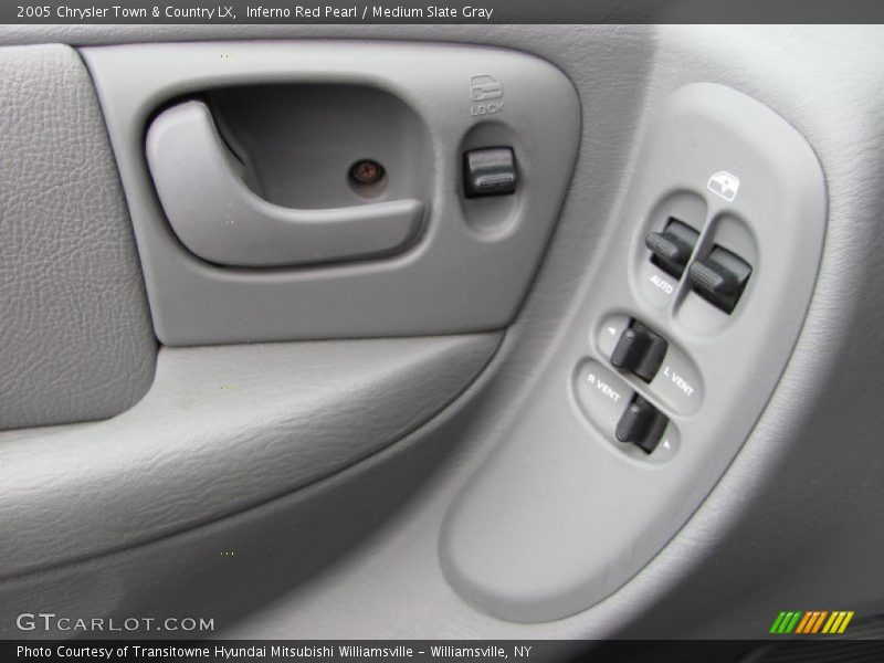 Inferno Red Pearl / Medium Slate Gray 2005 Chrysler Town & Country LX
