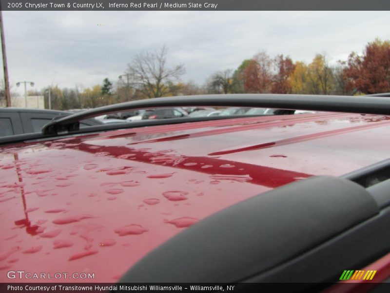 Inferno Red Pearl / Medium Slate Gray 2005 Chrysler Town & Country LX