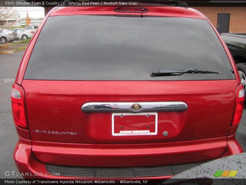 Inferno Red Pearl / Medium Slate Gray 2005 Chrysler Town & Country LX