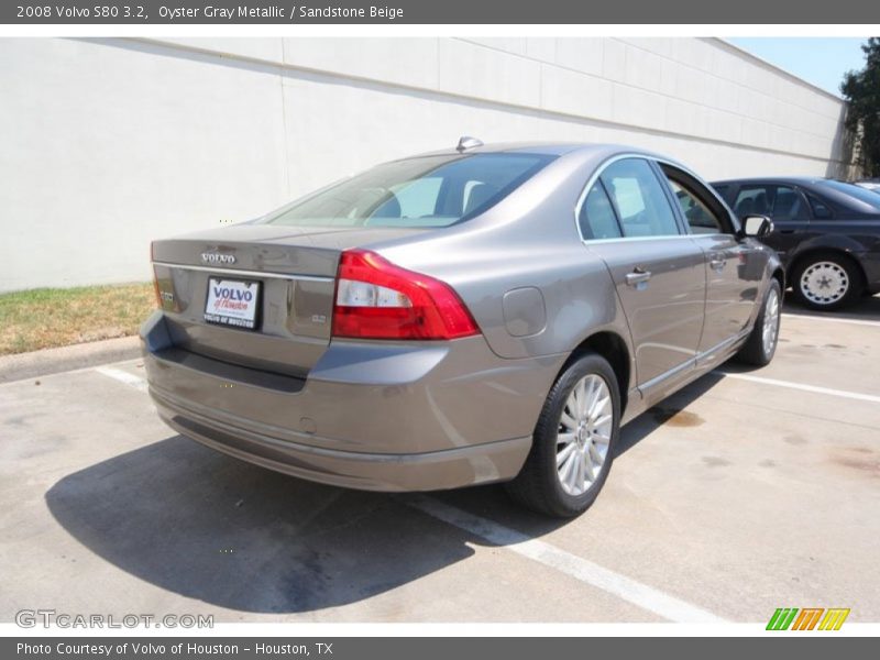 Oyster Gray Metallic / Sandstone Beige 2008 Volvo S80 3.2