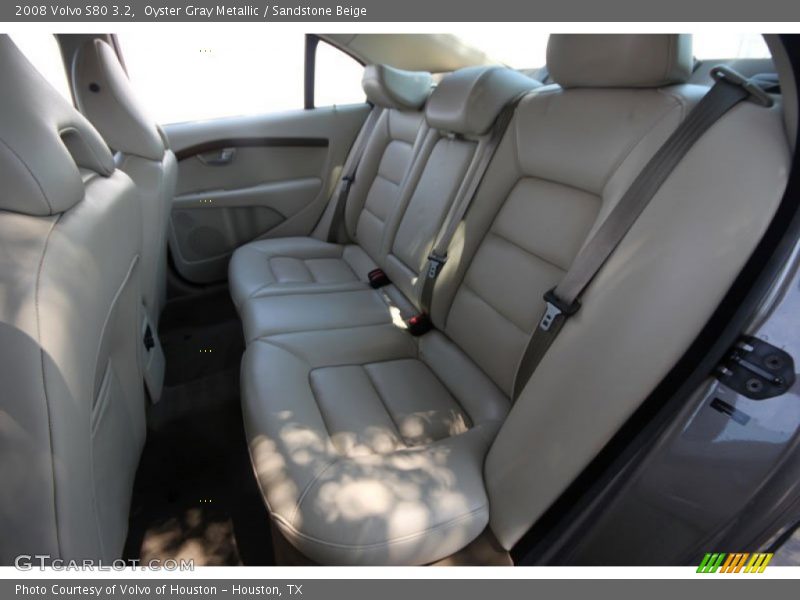 Oyster Gray Metallic / Sandstone Beige 2008 Volvo S80 3.2
