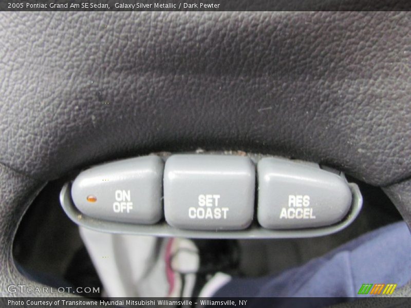 Galaxy Silver Metallic / Dark Pewter 2005 Pontiac Grand Am SE Sedan