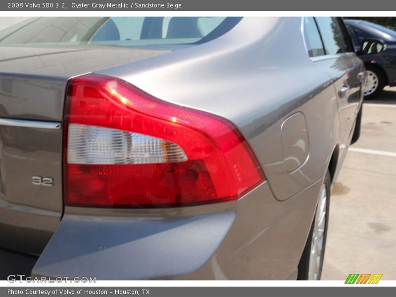 Oyster Gray Metallic / Sandstone Beige 2008 Volvo S80 3.2