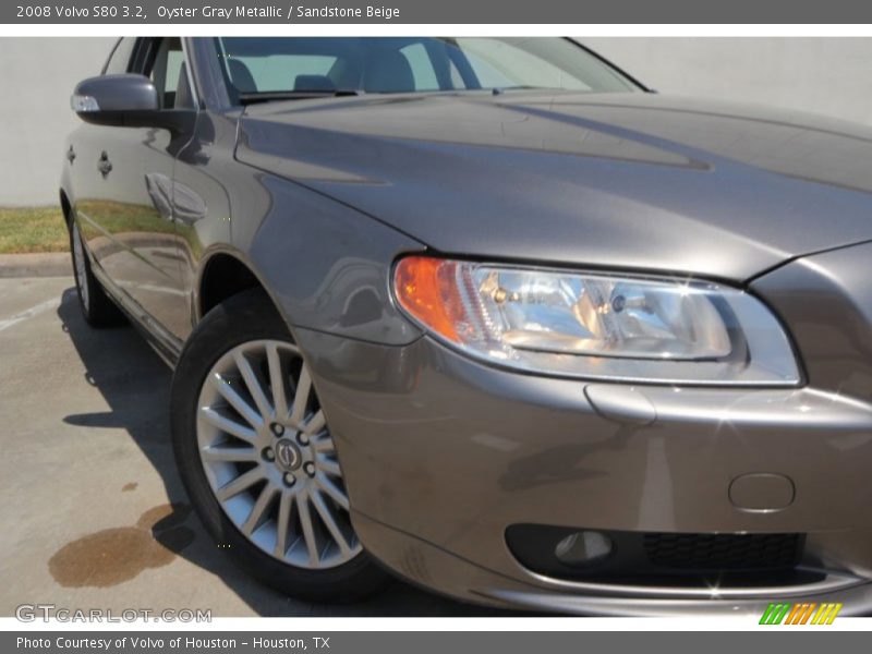 Oyster Gray Metallic / Sandstone Beige 2008 Volvo S80 3.2