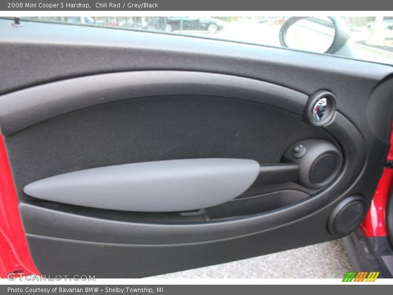 Chili Red / Grey/Black 2008 Mini Cooper S Hardtop