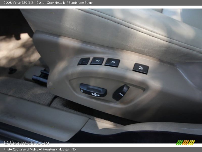 Oyster Gray Metallic / Sandstone Beige 2008 Volvo S80 3.2