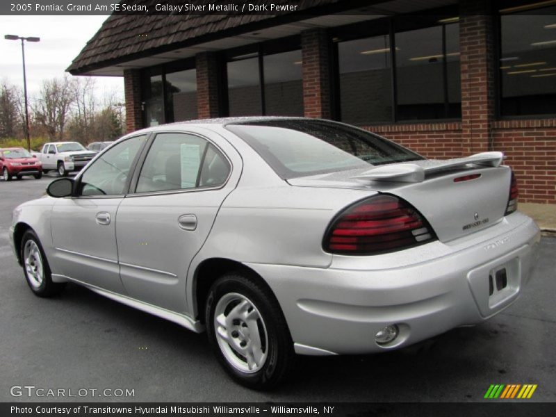 Galaxy Silver Metallic / Dark Pewter 2005 Pontiac Grand Am SE Sedan