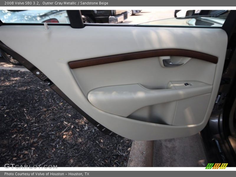 Oyster Gray Metallic / Sandstone Beige 2008 Volvo S80 3.2