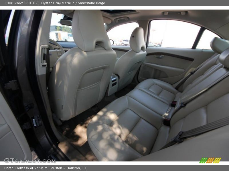 Oyster Gray Metallic / Sandstone Beige 2008 Volvo S80 3.2