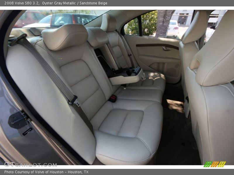 Oyster Gray Metallic / Sandstone Beige 2008 Volvo S80 3.2