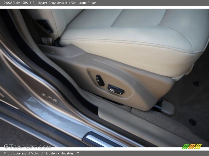 Oyster Gray Metallic / Sandstone Beige 2008 Volvo S80 3.2