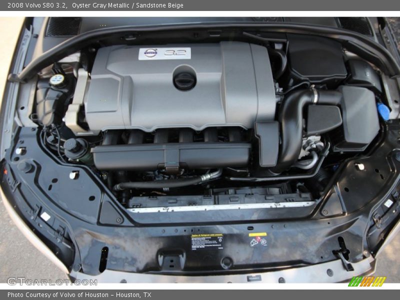 Oyster Gray Metallic / Sandstone Beige 2008 Volvo S80 3.2