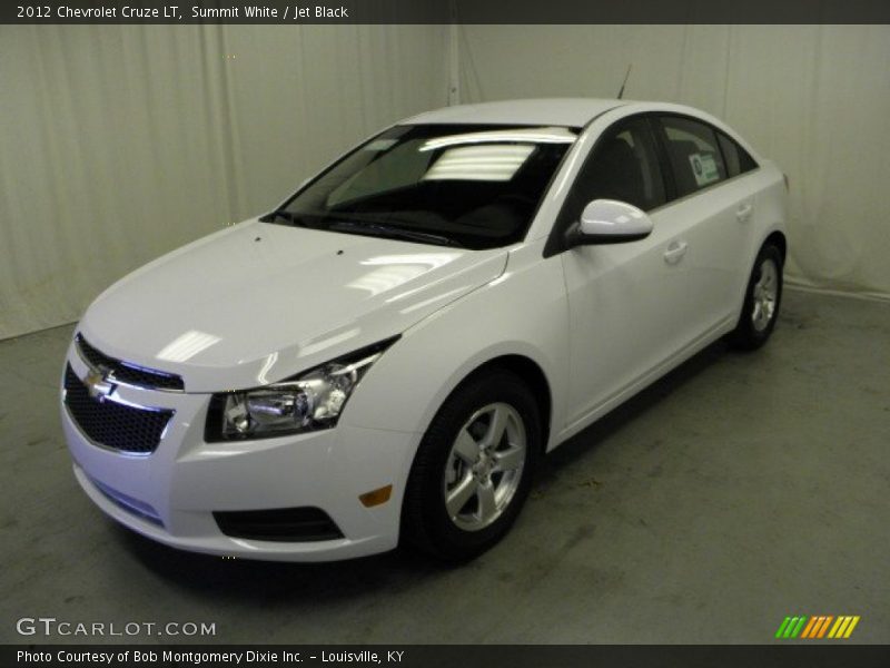 Summit White / Jet Black 2012 Chevrolet Cruze LT