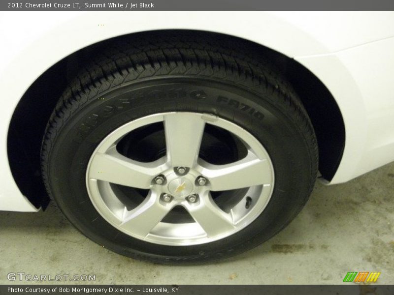 Summit White / Jet Black 2012 Chevrolet Cruze LT