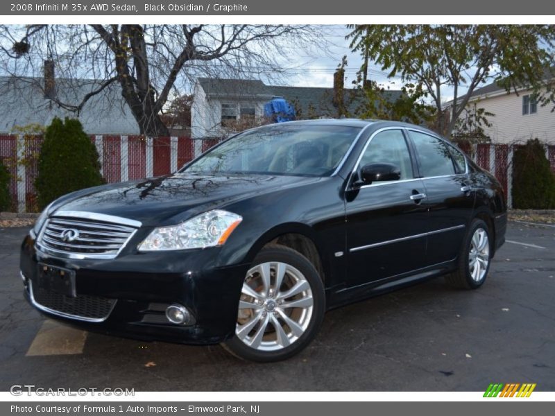 Black Obsidian / Graphite 2008 Infiniti M 35x AWD Sedan