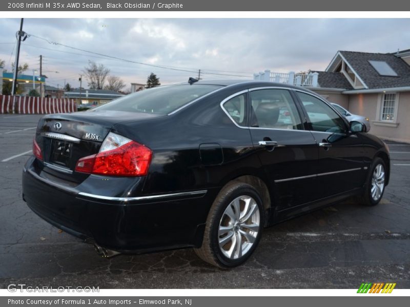 Black Obsidian / Graphite 2008 Infiniti M 35x AWD Sedan