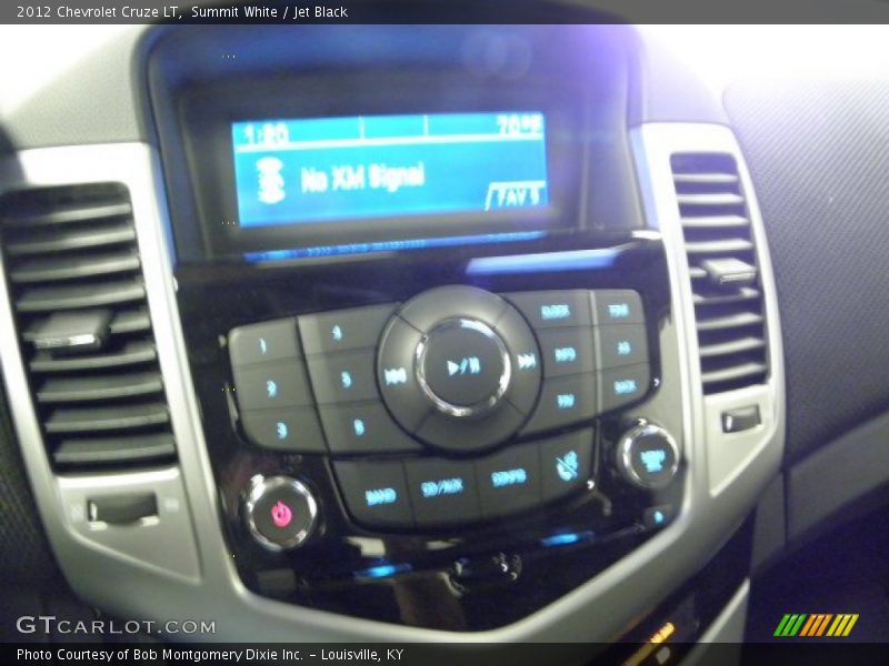 Summit White / Jet Black 2012 Chevrolet Cruze LT
