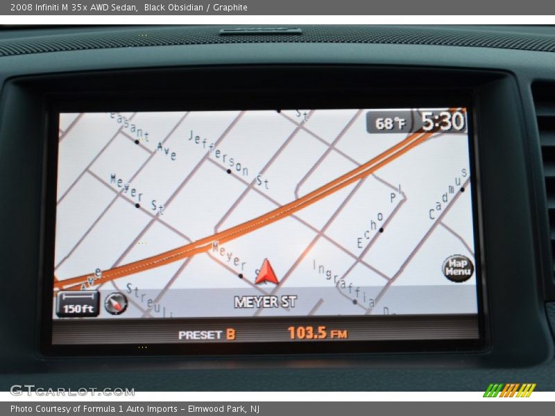 Black Obsidian / Graphite 2008 Infiniti M 35x AWD Sedan