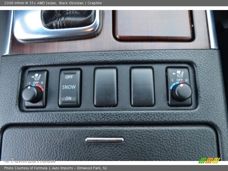 Black Obsidian / Graphite 2008 Infiniti M 35x AWD Sedan