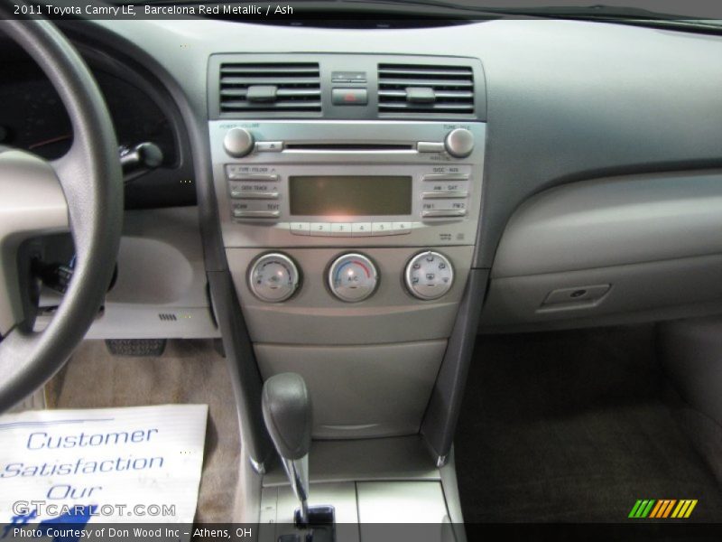 Barcelona Red Metallic / Ash 2011 Toyota Camry LE