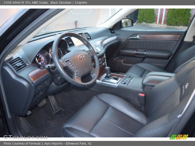 Black Obsidian / Graphite 2008 Infiniti M 35x AWD Sedan