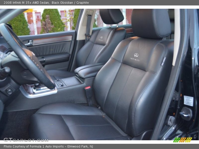 Black Obsidian / Graphite 2008 Infiniti M 35x AWD Sedan