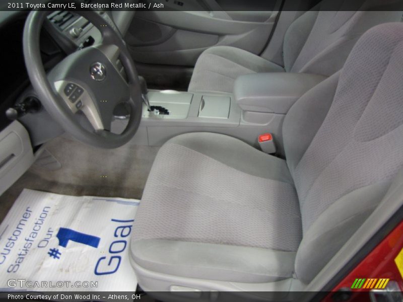 Barcelona Red Metallic / Ash 2011 Toyota Camry LE
