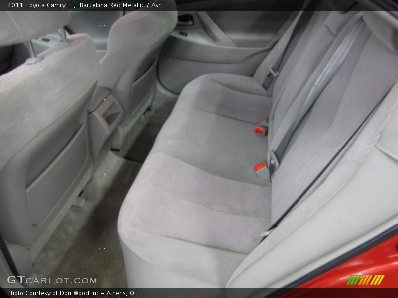 Barcelona Red Metallic / Ash 2011 Toyota Camry LE