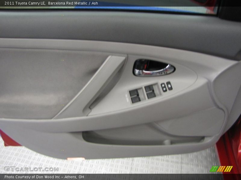Barcelona Red Metallic / Ash 2011 Toyota Camry LE