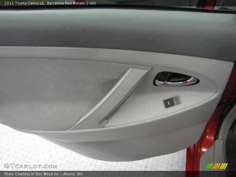 Barcelona Red Metallic / Ash 2011 Toyota Camry LE