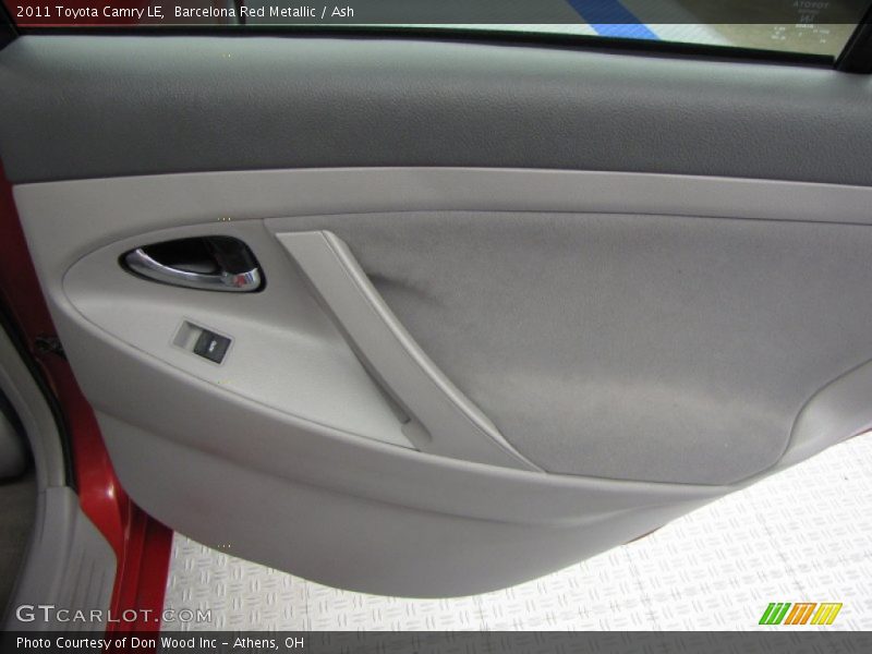 Barcelona Red Metallic / Ash 2011 Toyota Camry LE