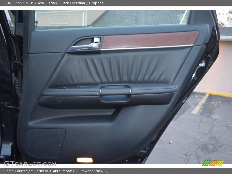 Black Obsidian / Graphite 2008 Infiniti M 35x AWD Sedan