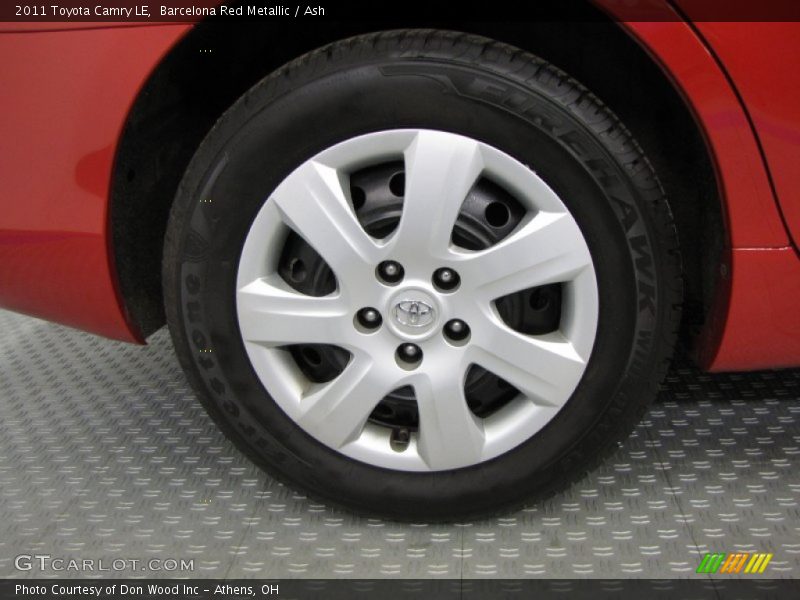 Barcelona Red Metallic / Ash 2011 Toyota Camry LE