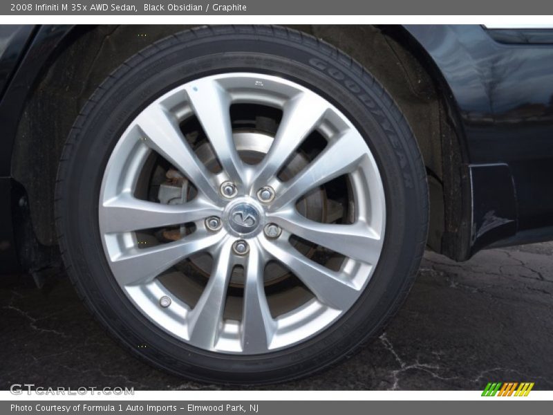Black Obsidian / Graphite 2008 Infiniti M 35x AWD Sedan