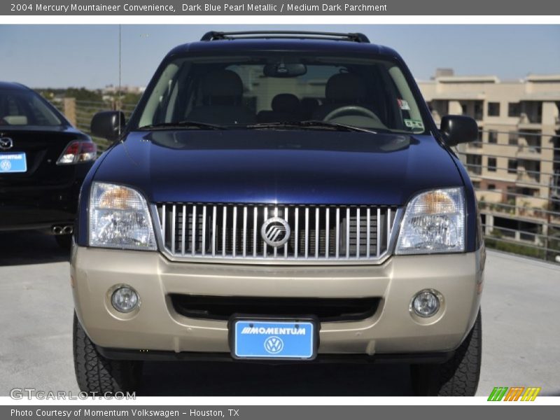 Dark Blue Pearl Metallic / Medium Dark Parchment 2004 Mercury Mountaineer Convenience