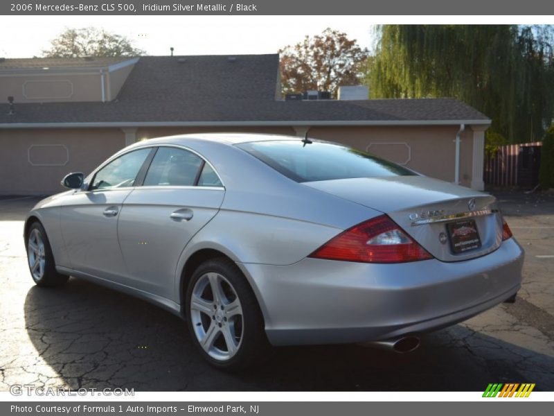 Iridium Silver Metallic / Black 2006 Mercedes-Benz CLS 500