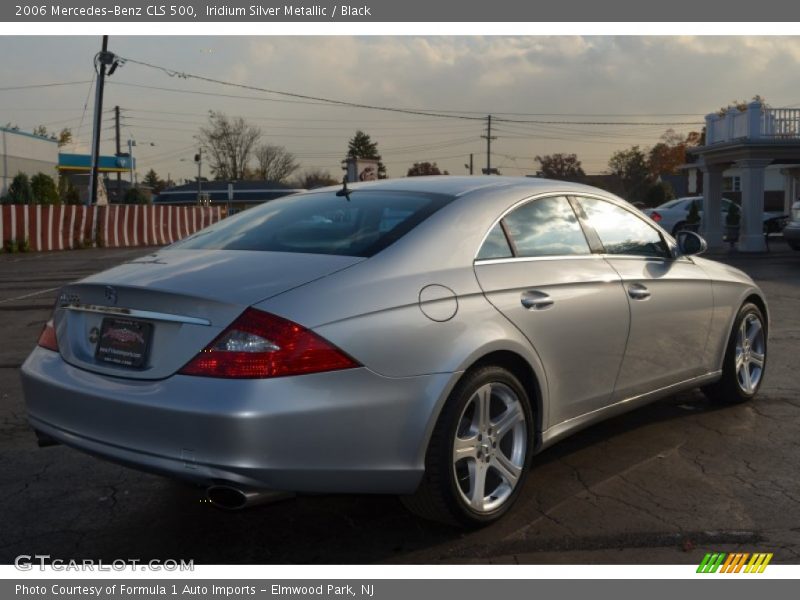Iridium Silver Metallic / Black 2006 Mercedes-Benz CLS 500