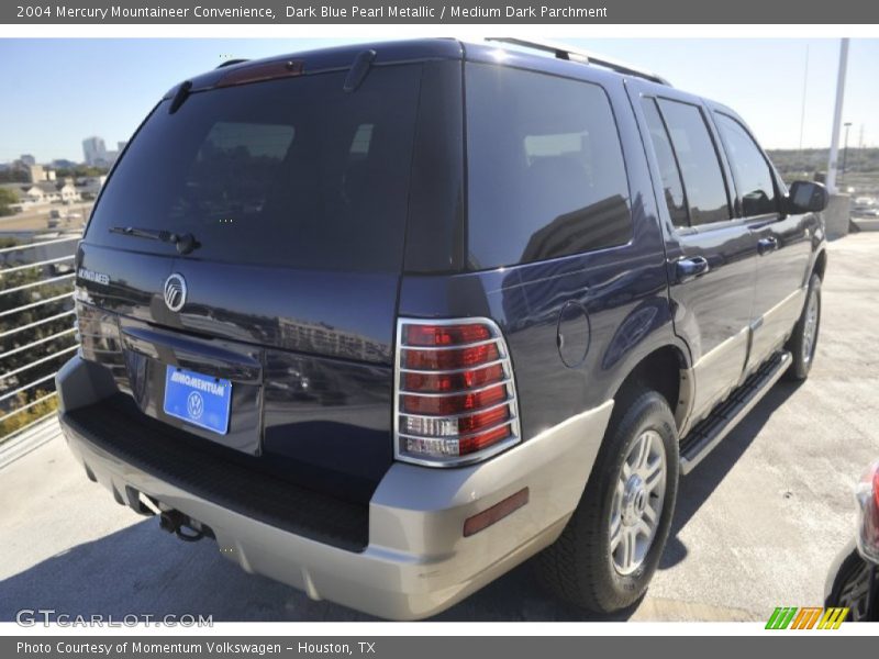 Dark Blue Pearl Metallic / Medium Dark Parchment 2004 Mercury Mountaineer Convenience
