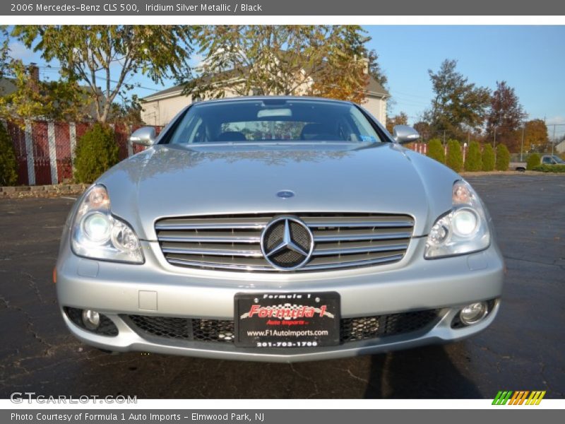 Iridium Silver Metallic / Black 2006 Mercedes-Benz CLS 500