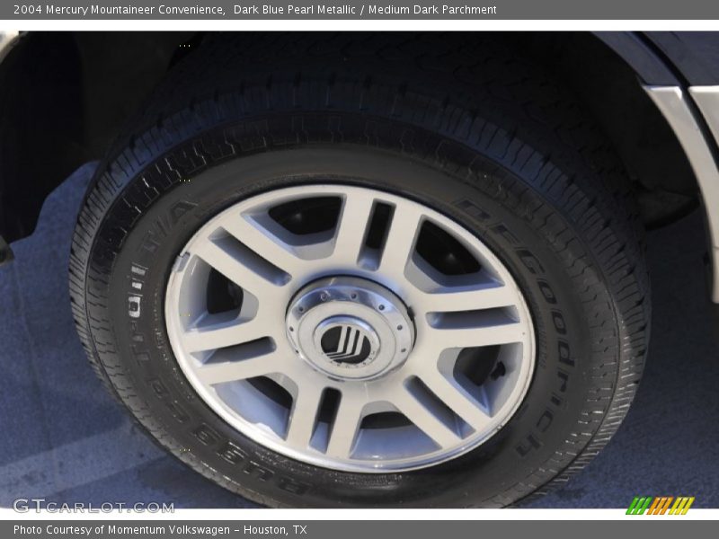 Dark Blue Pearl Metallic / Medium Dark Parchment 2004 Mercury Mountaineer Convenience