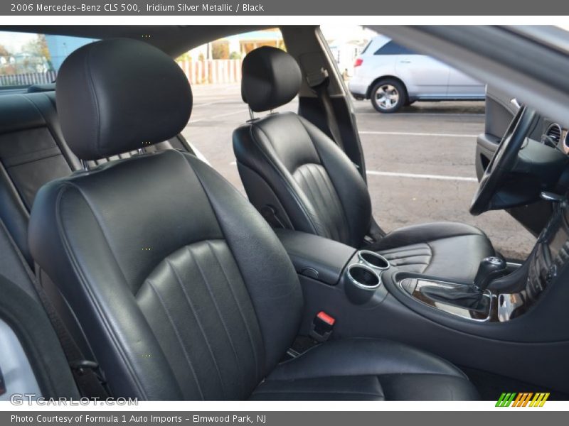 Iridium Silver Metallic / Black 2006 Mercedes-Benz CLS 500