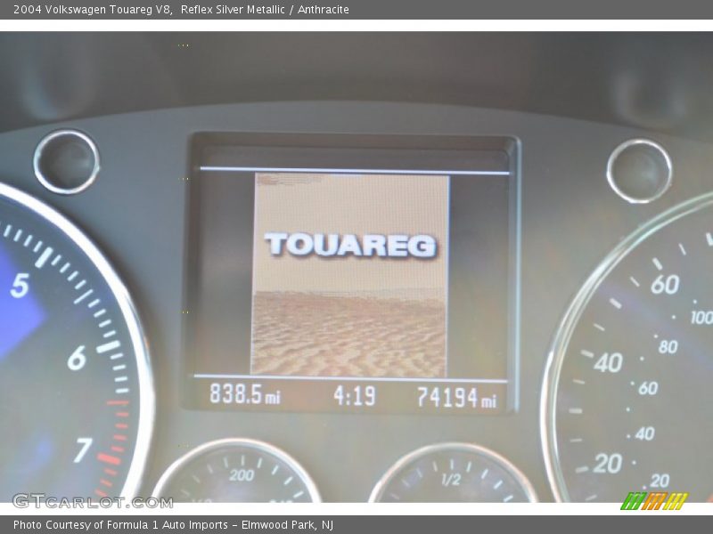 Reflex Silver Metallic / Anthracite 2004 Volkswagen Touareg V8